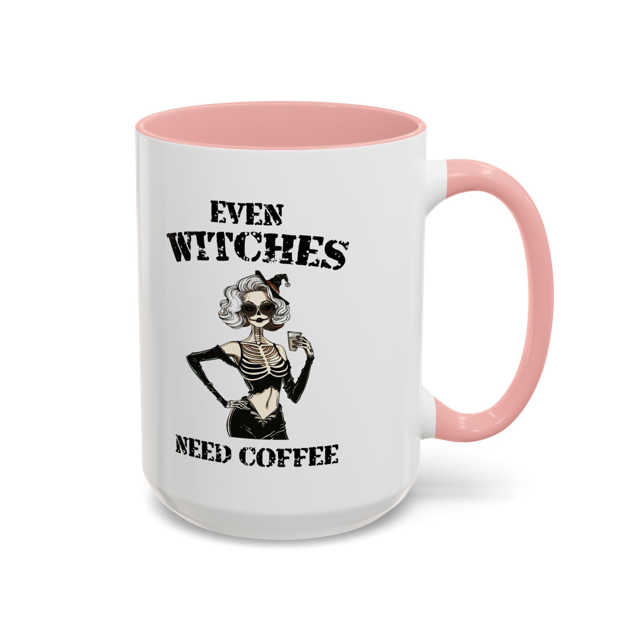 Witchy Coffee Mug - Even Witches Need Coffee, Spooky Gift, Halloween Decor, Witch Lover's Mug, Unique Coffee Cup