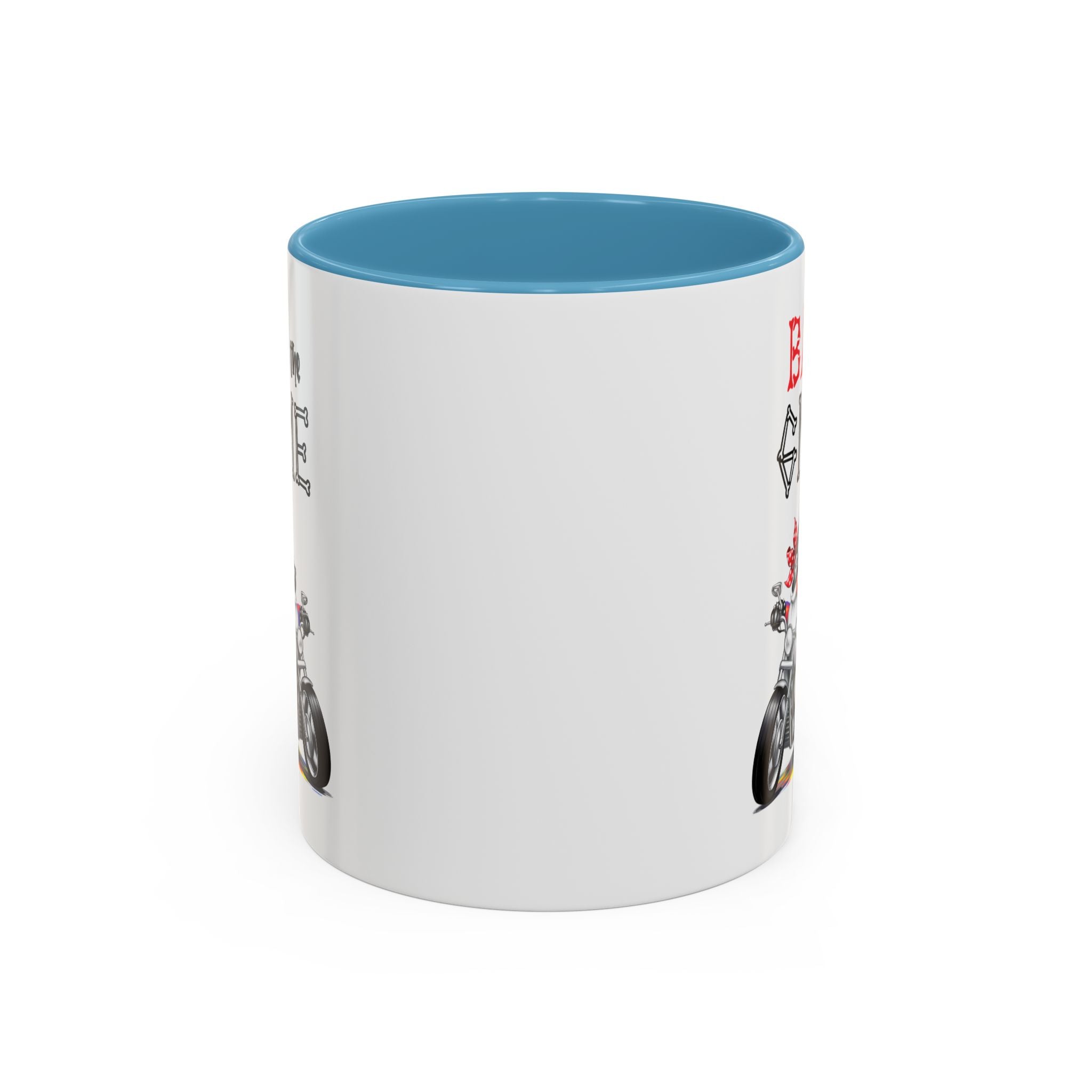Bad to the Gnome Coffee Mug - 11oz & 15oz Accent Mugs for Bikers & Gnome Lovers