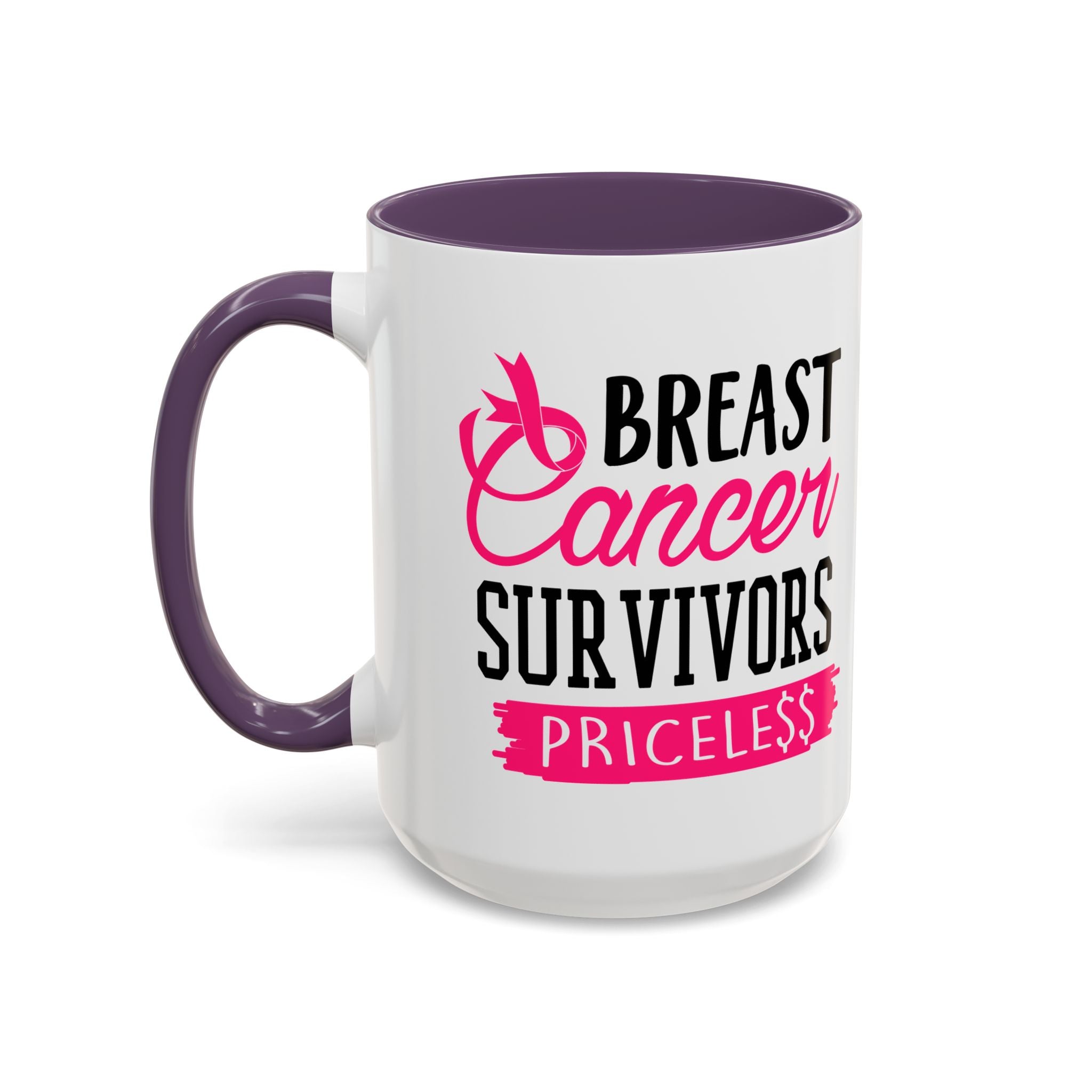 Breast Cancer Survivors Coffee Mug, Inspirational Cancer Gift, Supportive Awareness Mug, Gift for Survivors, Encouraging Morning Coffee