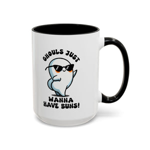 Playful Ghouls Coffee Mug | Fun Halloween Mug, Gift for Ghost Lovers, Cute Drinkware, Spooky Decor, Halloween Party