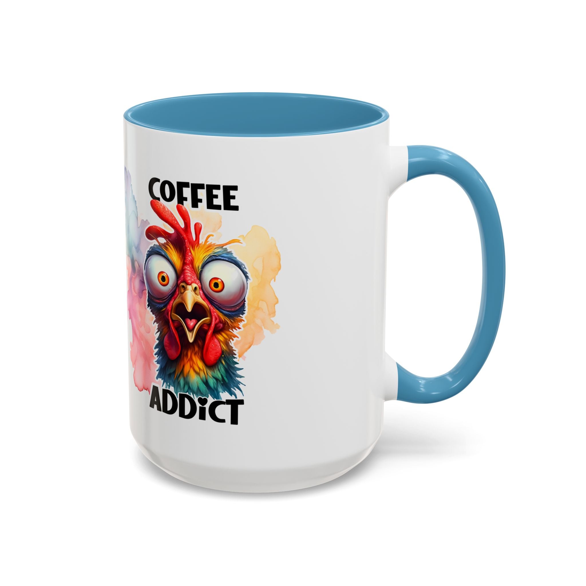 Coffee Addict Mug, Funny Coffee Lover Gift, Unique Kitchen Decor, Quirky Morning Brew Cup, Perfect for Birthdays & Holidays