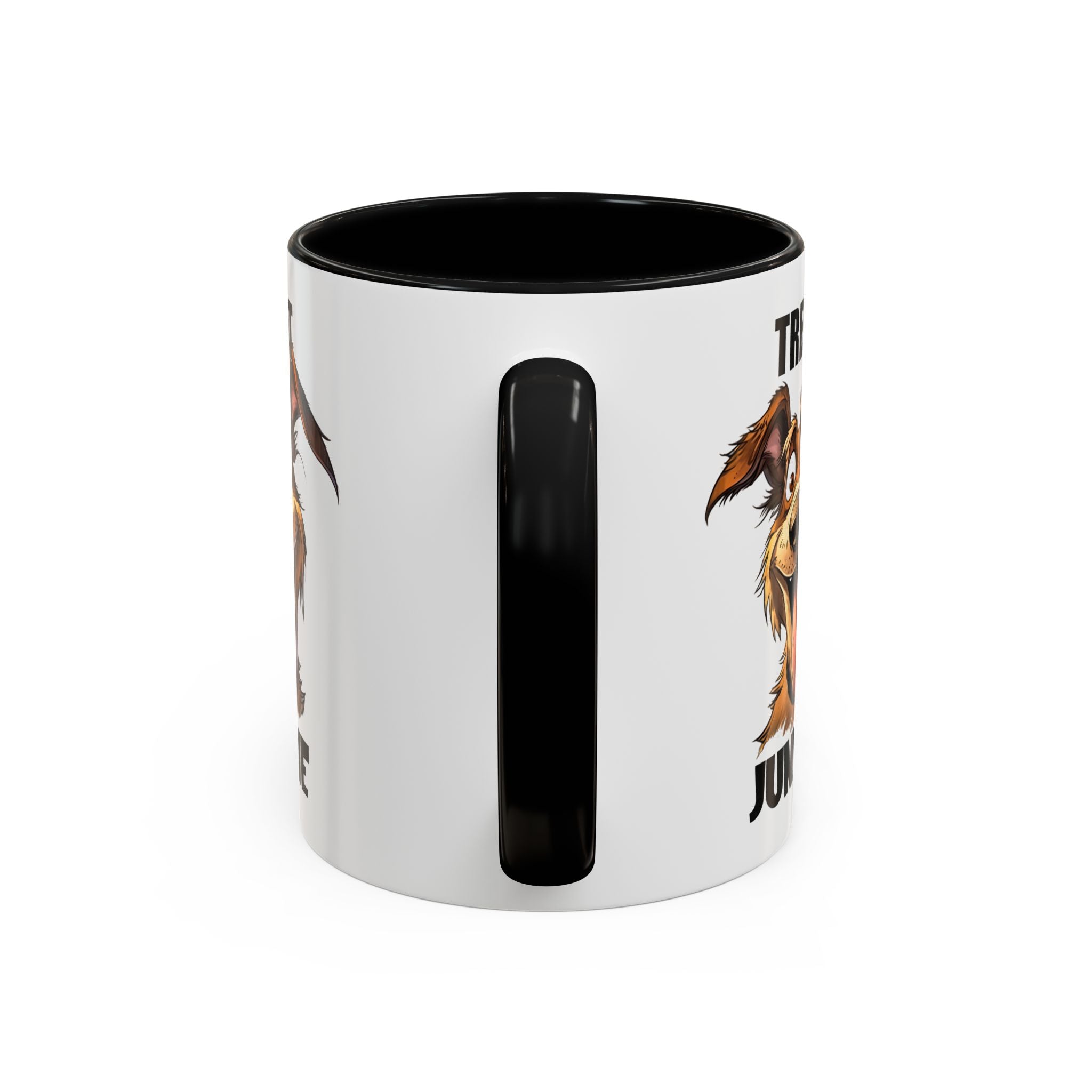Funny Dog Lover Coffee Mug - Treat Junkie, Pet Gift, Animal Lover Cup, Dog Mom, Unique Mug for Dog Owners