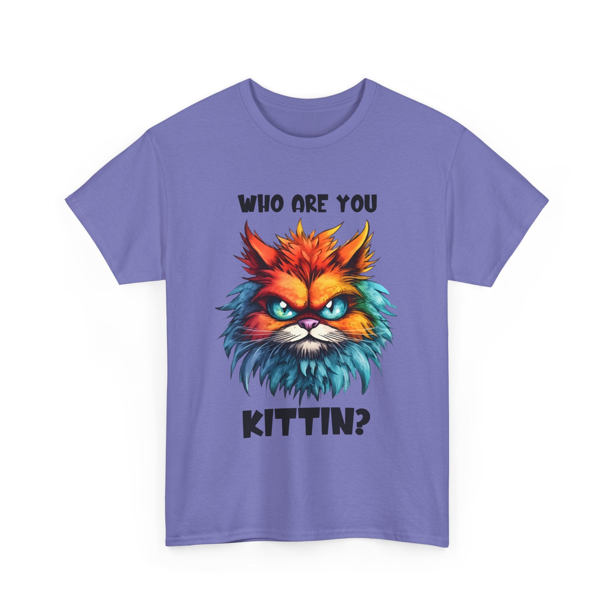 sarcasm  Cat Tee - Who Are You Kittin? Shirt, Funny Cat T-Shirt, Pet Lover Gift, Animal Lover Apparel, Birthday Gift Idea