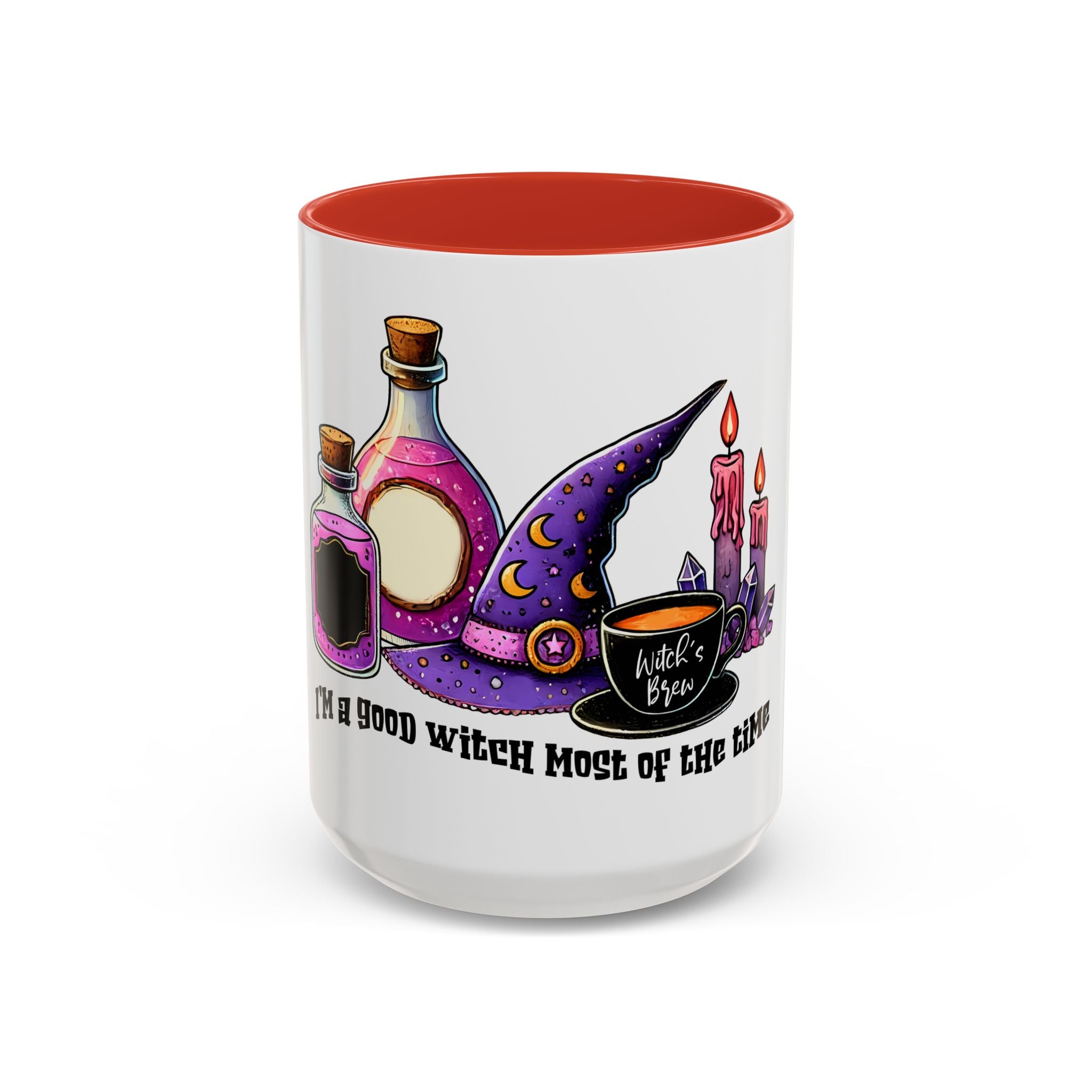 Halloween good witch Accent Coffee Mug (11, 15oz)