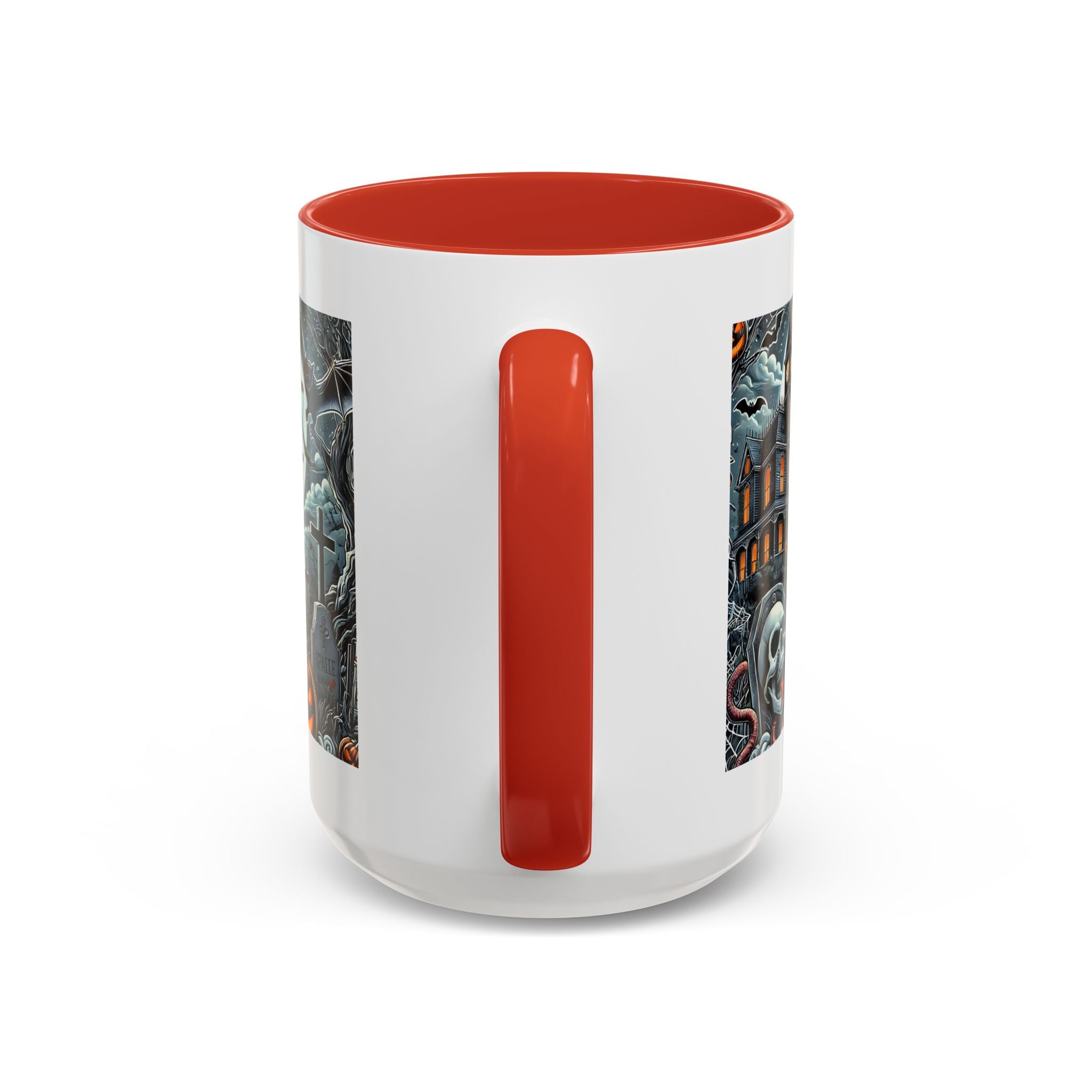 Gothic vampire Halloween Coffee Mug, Spooky Decor, Skull Design, Gift for Horror Lovers,  Party Essential, Unique Drinkware