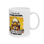 funny attitude  Coffee Mug,  Gift for Busy People, Office Humor,  Unique Coffee Mug, Motivational Drinkware