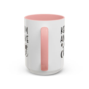 Keep Calm Coffee Mug - Fun Gift for Coffee Lovers, Kitchen Decor, Motivational Drinkware, Homebrew Enthusiast, Daily Motivation