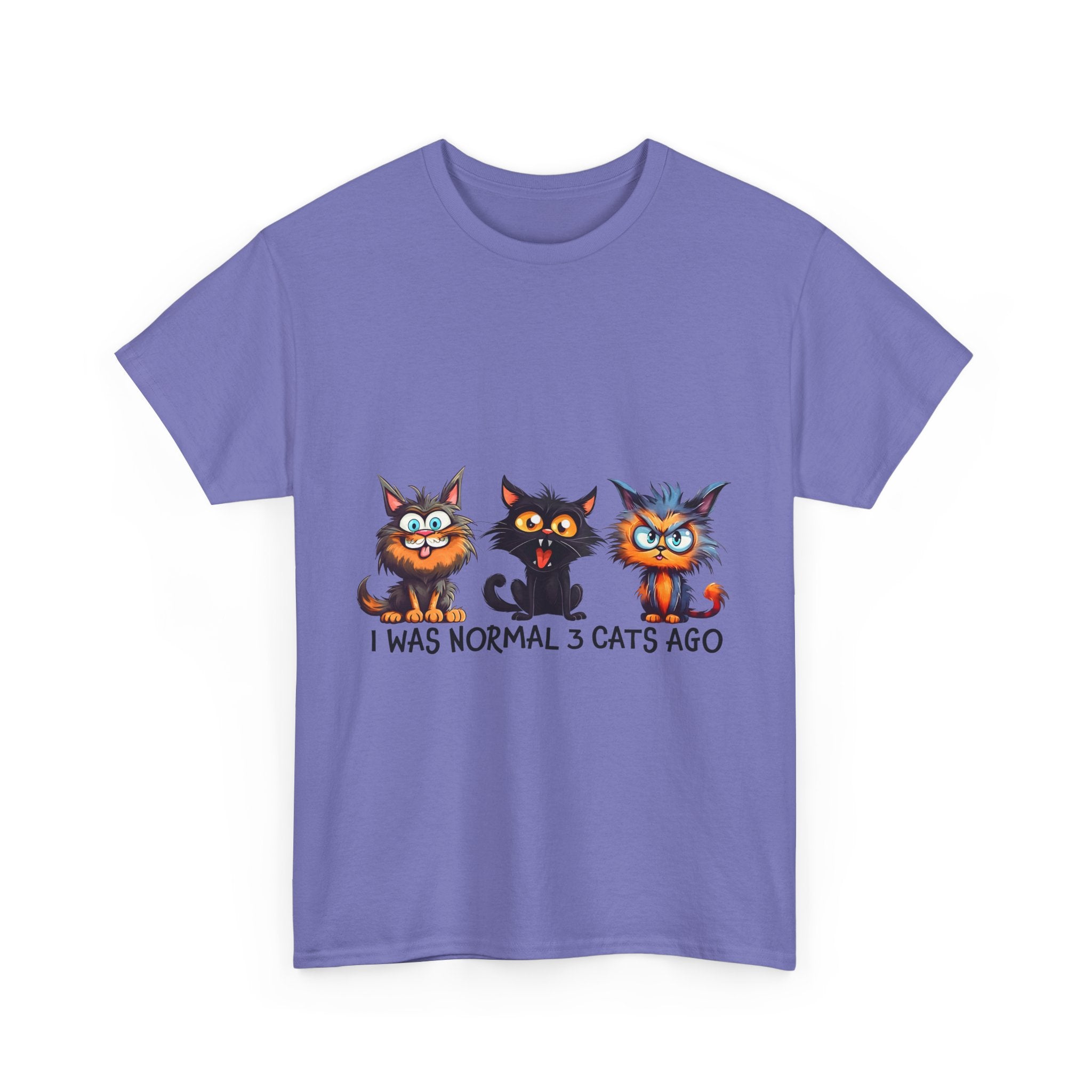 Funny Cat Lovers Tee - I Was Normal 3 Cats Ago, Unisex Shirt for Pet Owners, Cat Mom Gift, Cute Animal Tee, Cat-Themed Humor, Birthday [...]