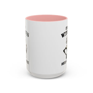 Witchy Coffee Mug - Even Witches Need Coffee, Spooky Gift, Halloween Decor, Witch Lover's Mug, Unique Coffee Cup