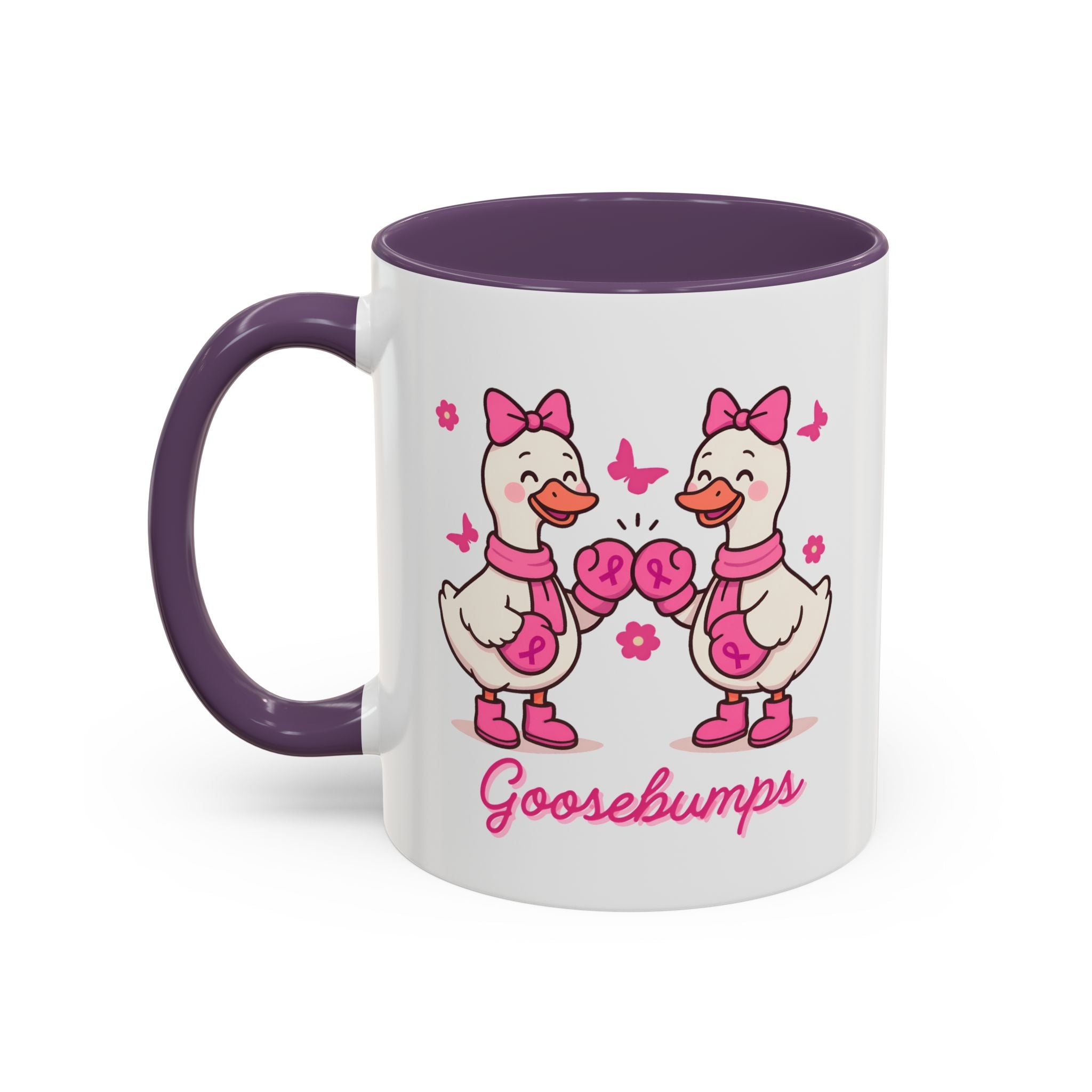 cancer awareness  Goosebumps Coffee Mug | Fun Gift for Animal Lovers,  Home Decor, Perfect for Birthdays, Holidays, and More