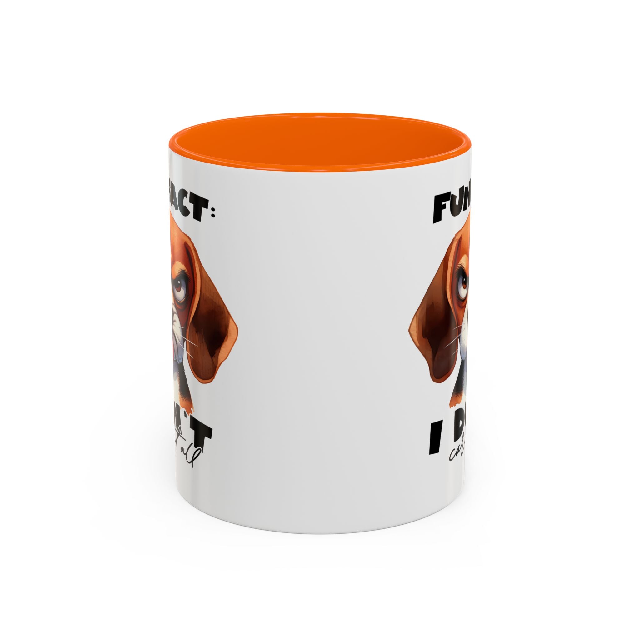 Funny Dog Accent Coffee Mug - Beagle Lover Gift, Pet Owner Present, Unique Animal Mug, Quirky Home Decor, Fun Fact Design