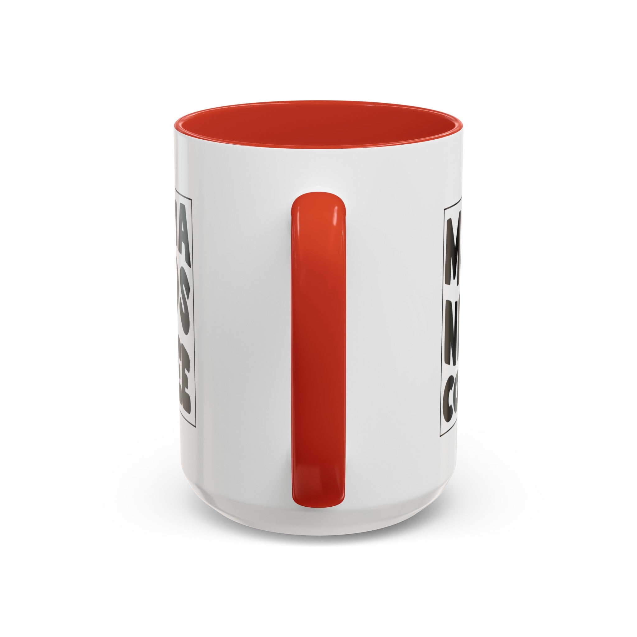 mama needs coffee funny Accent Coffee Mug (11, 15oz) by the x m world