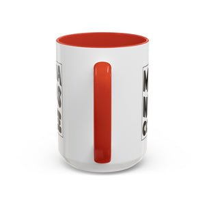 mama needs coffee funny Accent Coffee Mug (11, 15oz) by the x m world