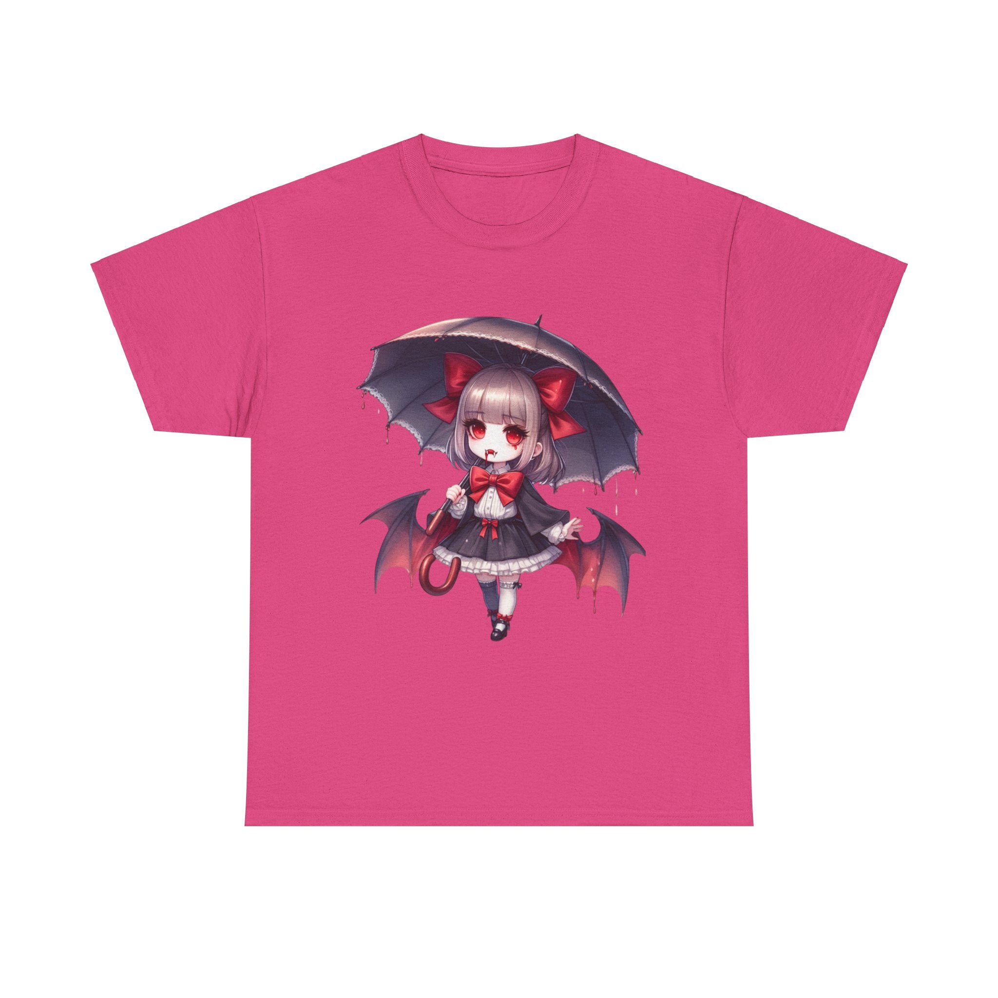 vampire girl horror Unisex Heavy Cotton Tee men women png31