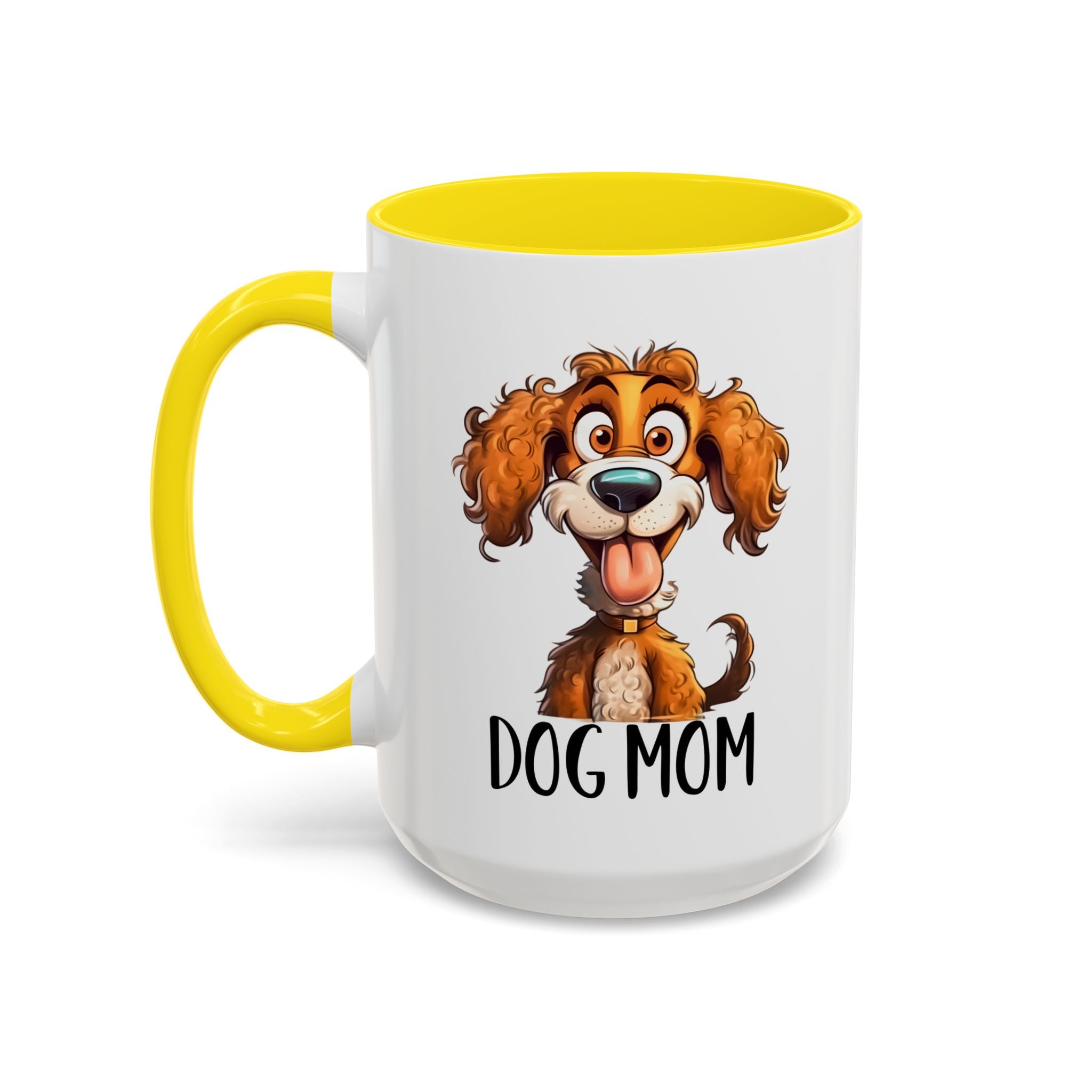 Dog Mom Mug - Perfect Gift for Pet Lovers, Funny Coffee Cup, Dog Lover Gift, Cute Kitchen Decor, Dog Parent Appreciation