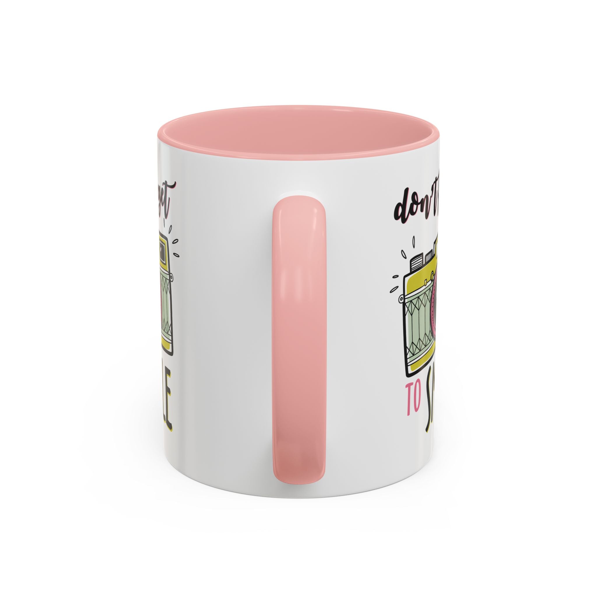 Inspirational Coffee Mug - 'Don't Forget to Smile' mental health