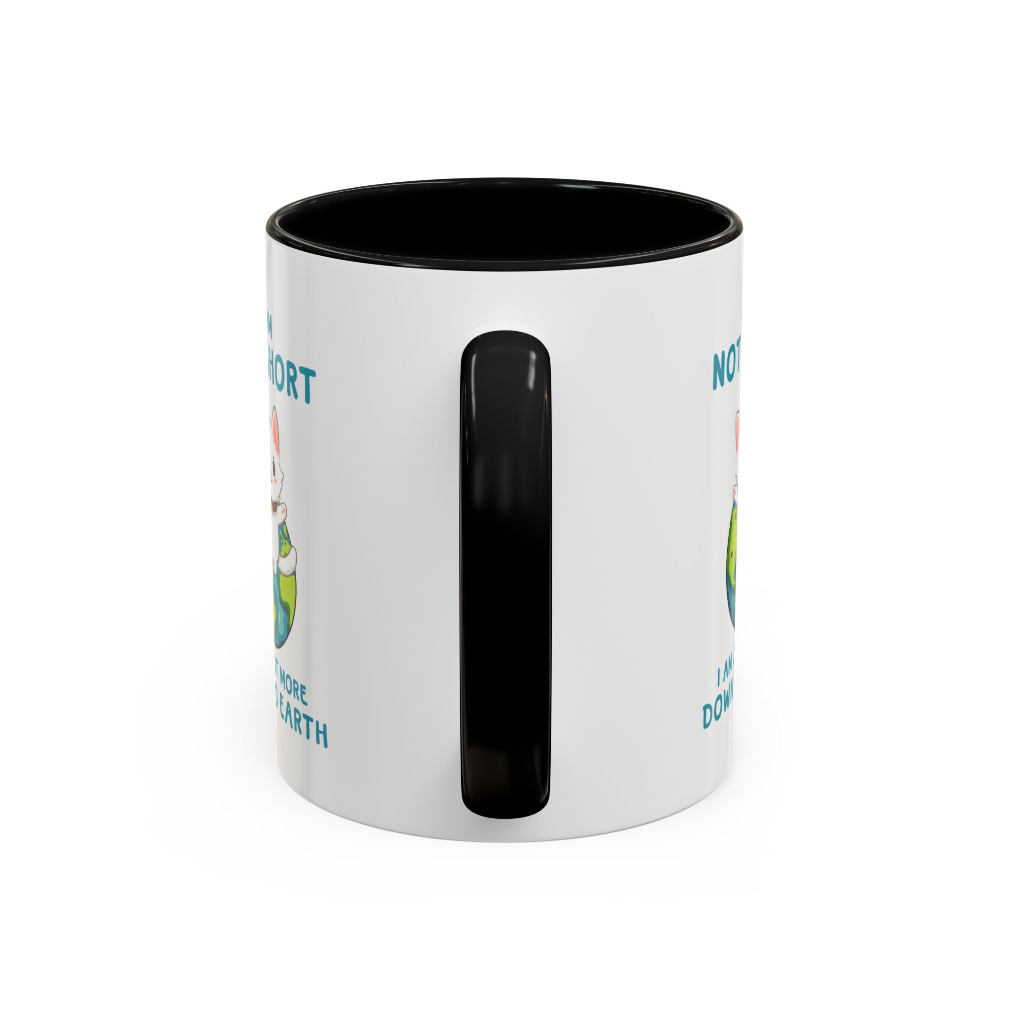 Cute Down to Earth Cat Coffee Mug - Perfect Gift for Cat Lovers