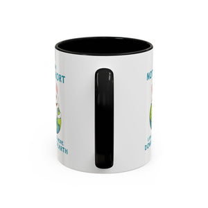 Cute Down to Earth Cat Coffee Mug - Perfect Gift for Cat Lovers