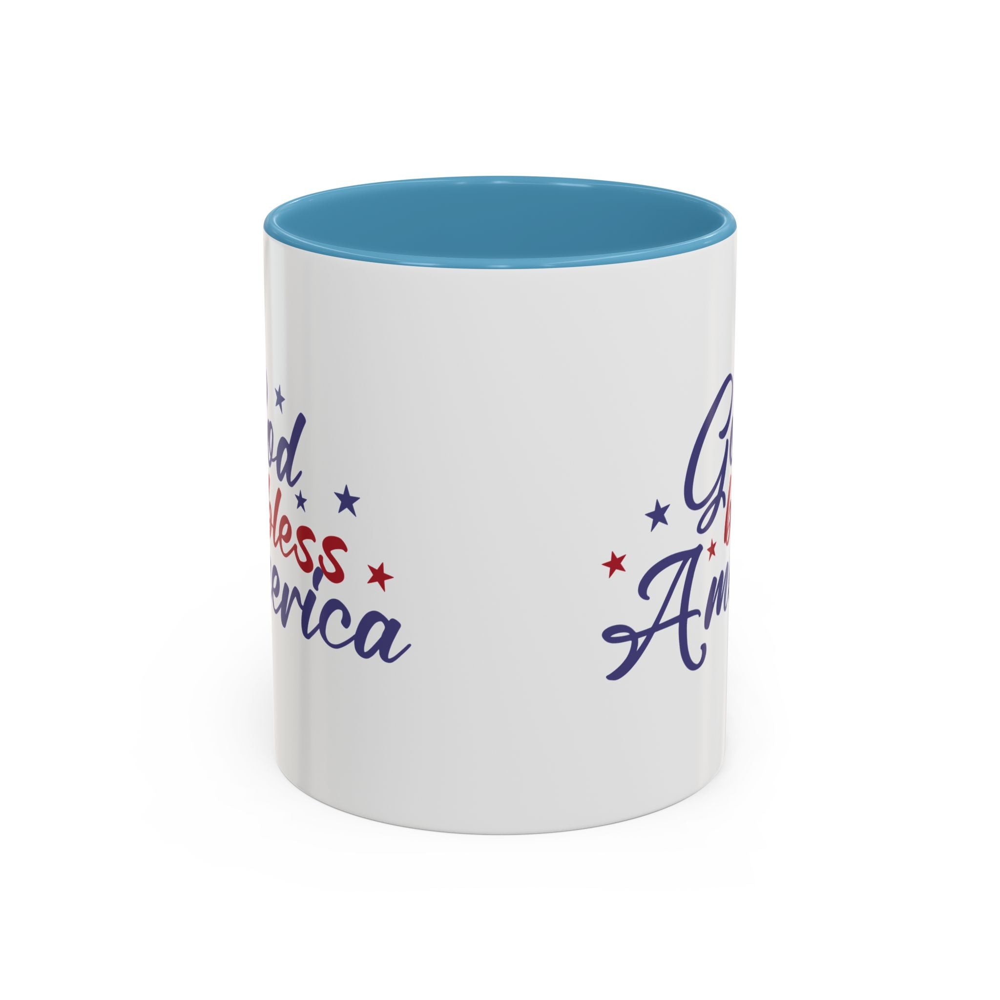 Patriotic Coffee Mug - God Bless America Design