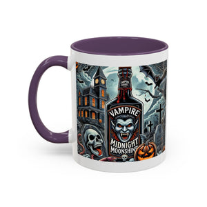 Gothic vampire Halloween Coffee Mug, Spooky Decor, Skull Design, Gift for Horror Lovers,  Party Essential, Unique Drinkware