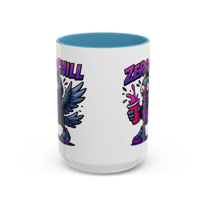 Zero Chill Accent Coffee Mug - Fun Ceramic Cup for Coffee Lovers, Unique Gift for Friends, Quirky Drinkware, Perfect for Birthdays, [...]