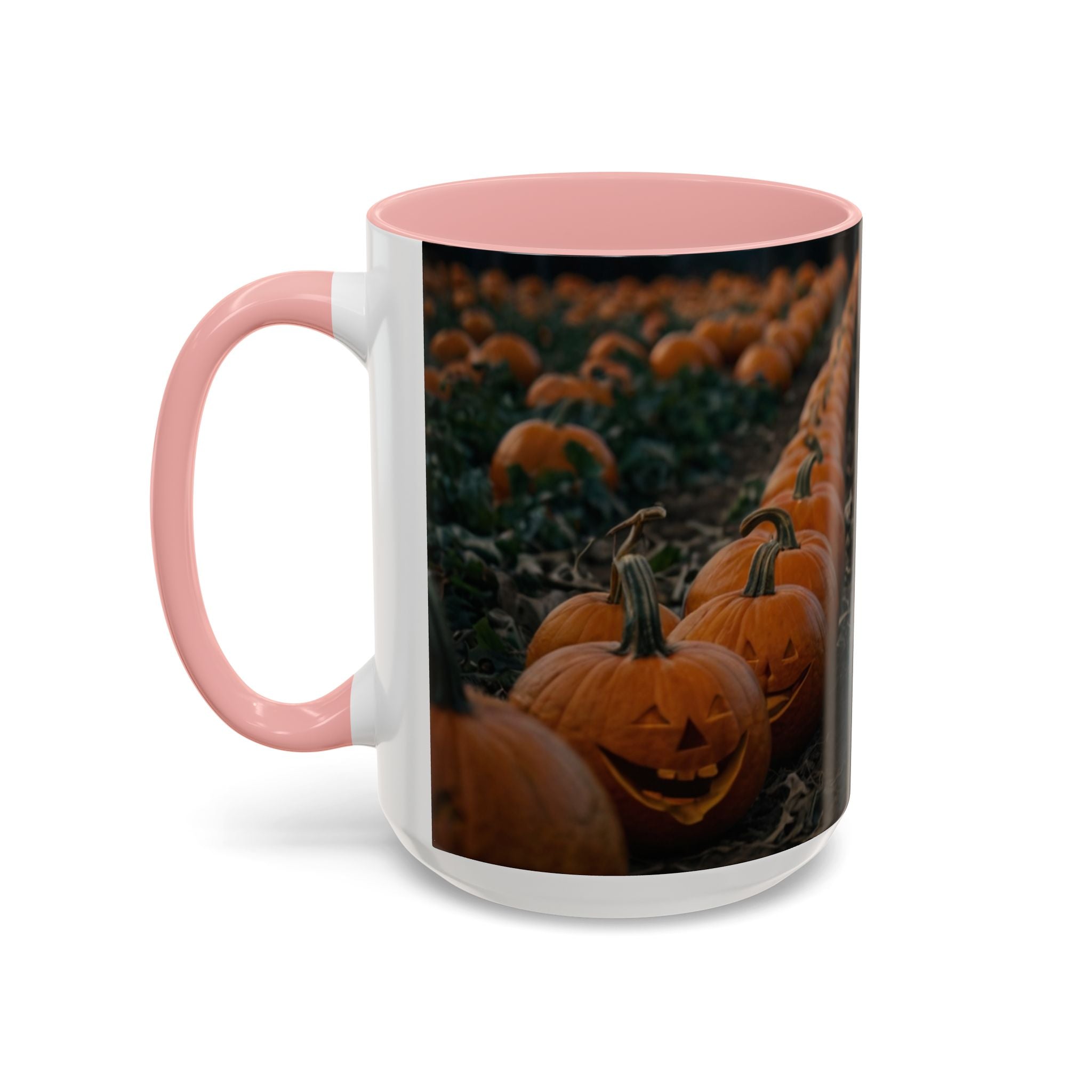 Halloween Black Cat Pumpkin Coffee Mug spooky magical