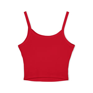 Funny Cat Women's Spaghetti Strap Tank Top - "Let That Sh*t Go" Design