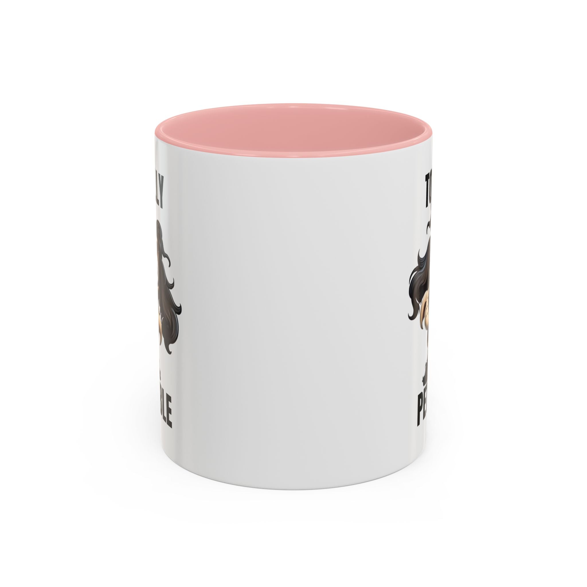 Totally Pettable Coffee Mug, Dog Lover Gift, Animal Print Mug, Funny Pet Mug, Customizable Coffee Cup, Gift for Pet Owners