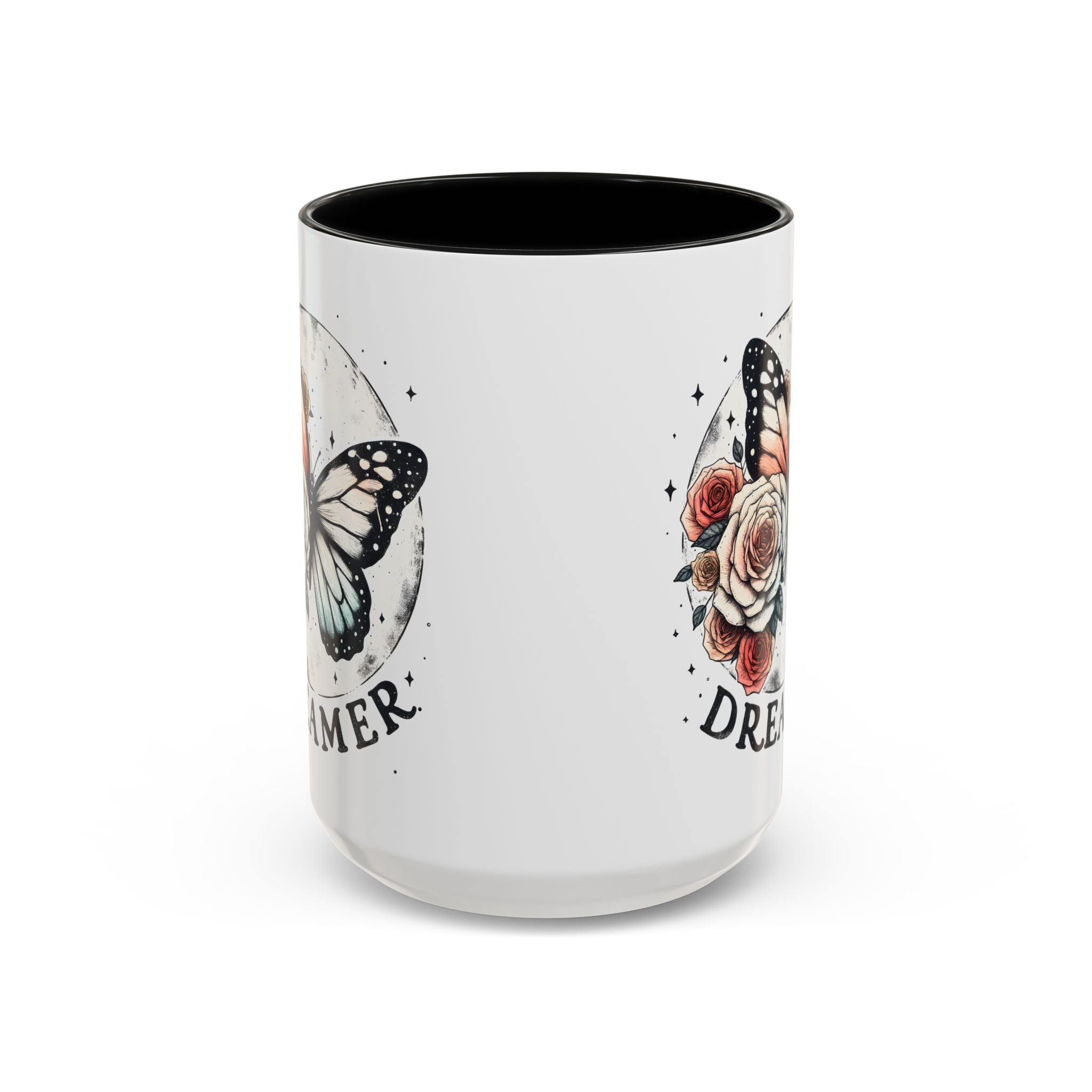Dreamer Butterfly Coffee Mug - Stylish Accent for Creatives positive vibe freedom nature lover