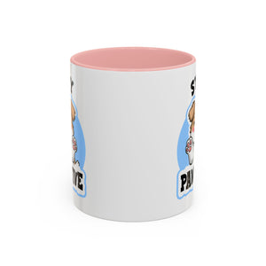 Cute Stay Pawsitive Coffee Mug - Perfect Gift for Dog Lovers mental health