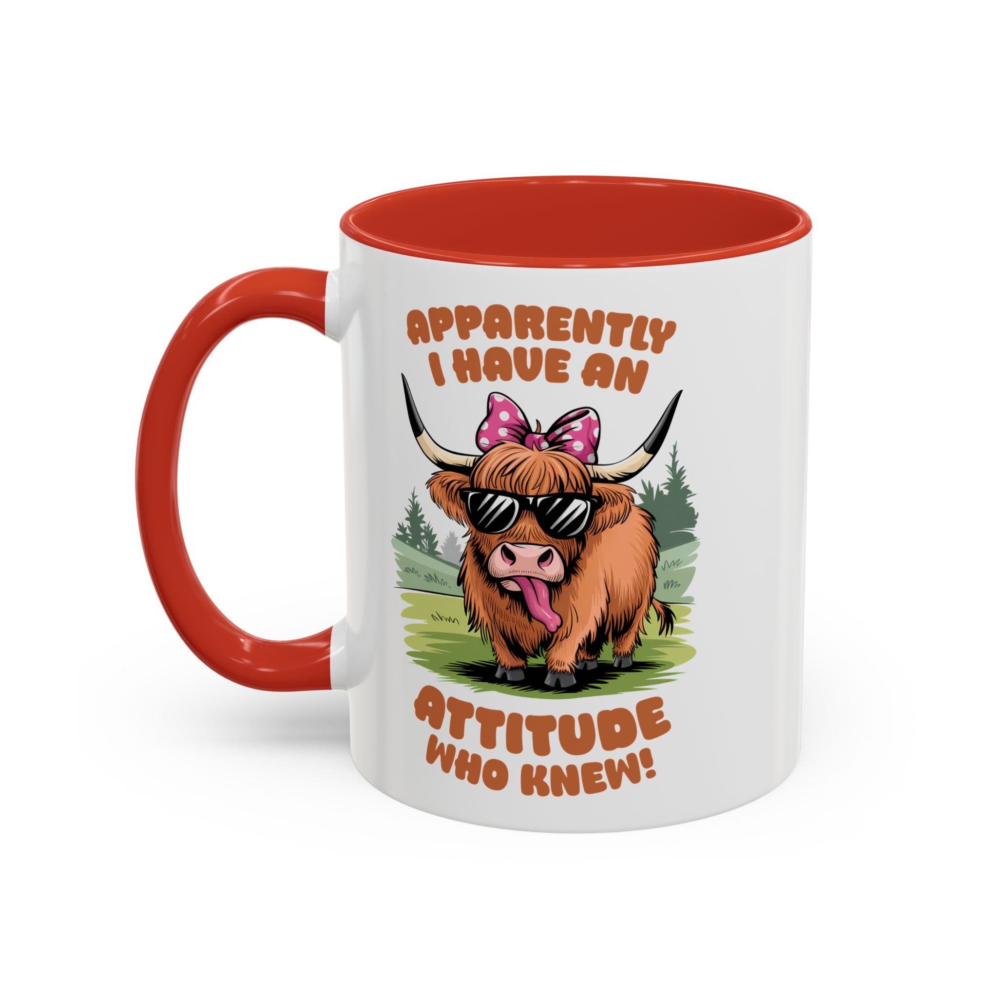 Fun Attitude Coffee Mug - Perfect Gift for Animal Lovers cow farm humor