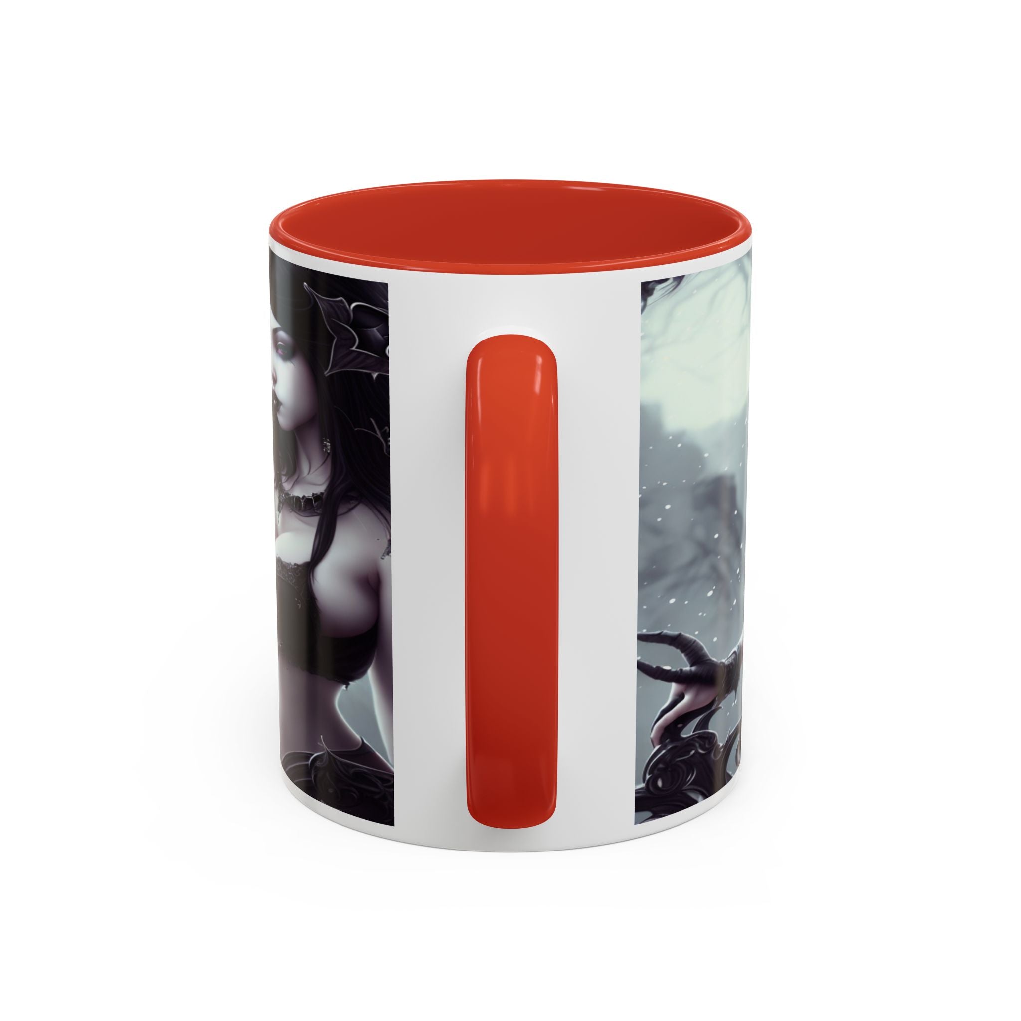 sexy busty woman Gothic Fantasy Coffee Mug – 11oz & 15oz Sculpted Design horror art