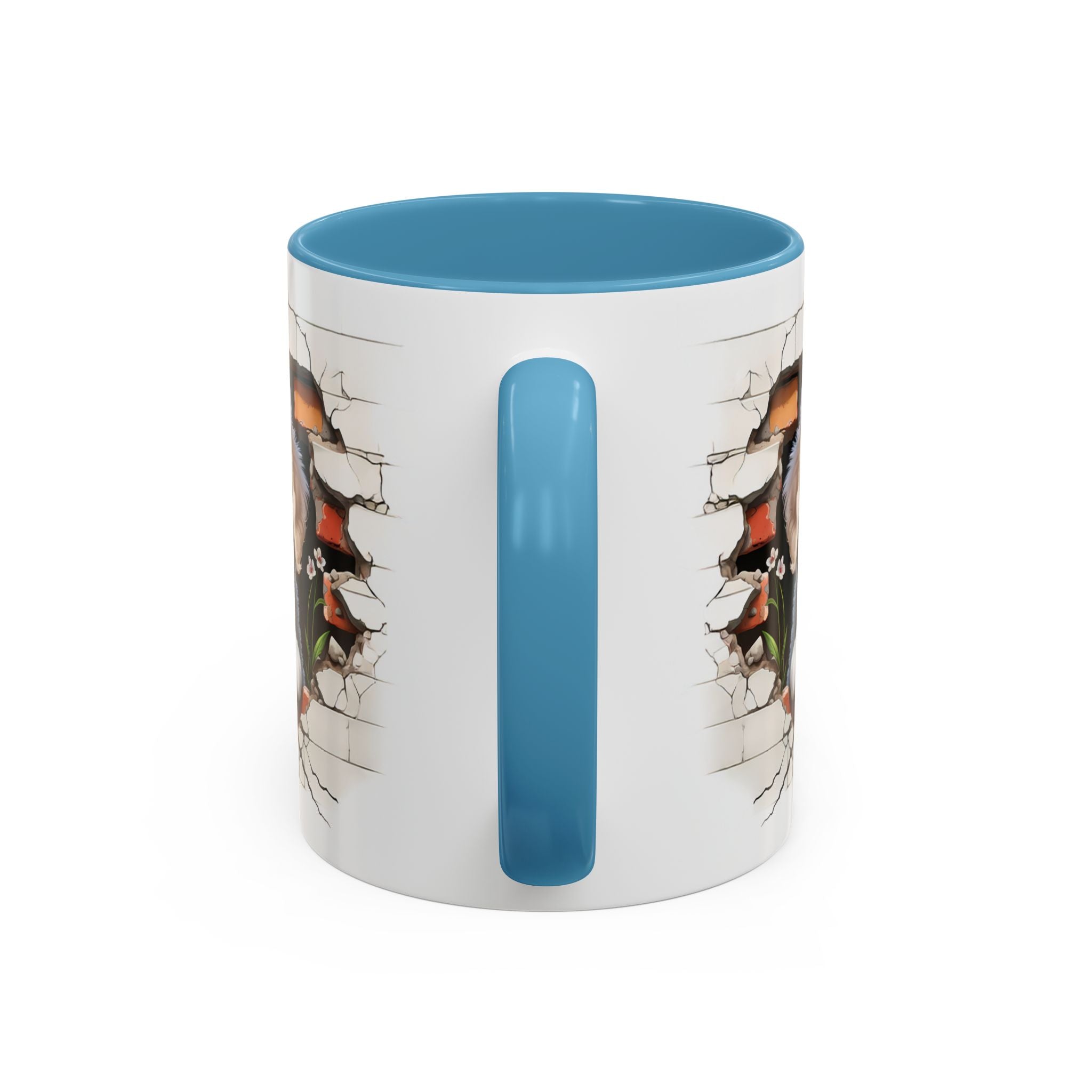 Cute Puppy Accent Coffee Mug - Adorable Dog Lover Gift, Pet-Themed Mug, Home Decor, Ideal for Gifts, Animal Enthusiast