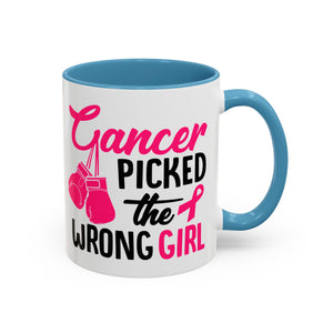 Empowering Cancer Warrior Mug, Coffee Cup for Fighters, Supportive Gift for Cancer Survivors, Inspiration for Awareness Events, [...]