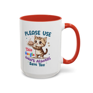 Cute Cat Coffee Mug, Funny Pet Lover Gift,  Kitchen Decor, Perfect for Birthdays, Holidays, Cat Mom Gift, Ceramic Mug