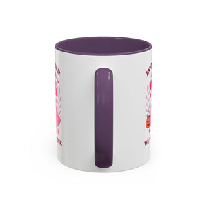 Halloween Breast Cancer Awareness Coffee Mug | October 2023 Gift, Pink Ribbon Mug, Spooky Coffee Cup, Cute Duck Mug, Fall Decor