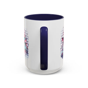 Spooky Zombie Accent Coffee Mug | Halloween Gift, Horror Decor, Unique Coffee Cup, Gothic Style, Zombie Art