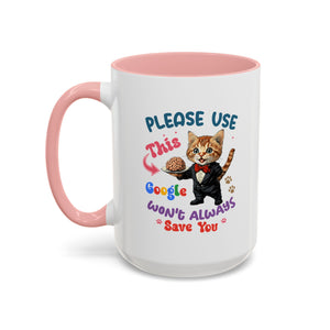 fancy sarcasm Cat Coffee Mug, Funny Cat Mug, Gifts for Cat Lovers, Unique Coffee Cup,