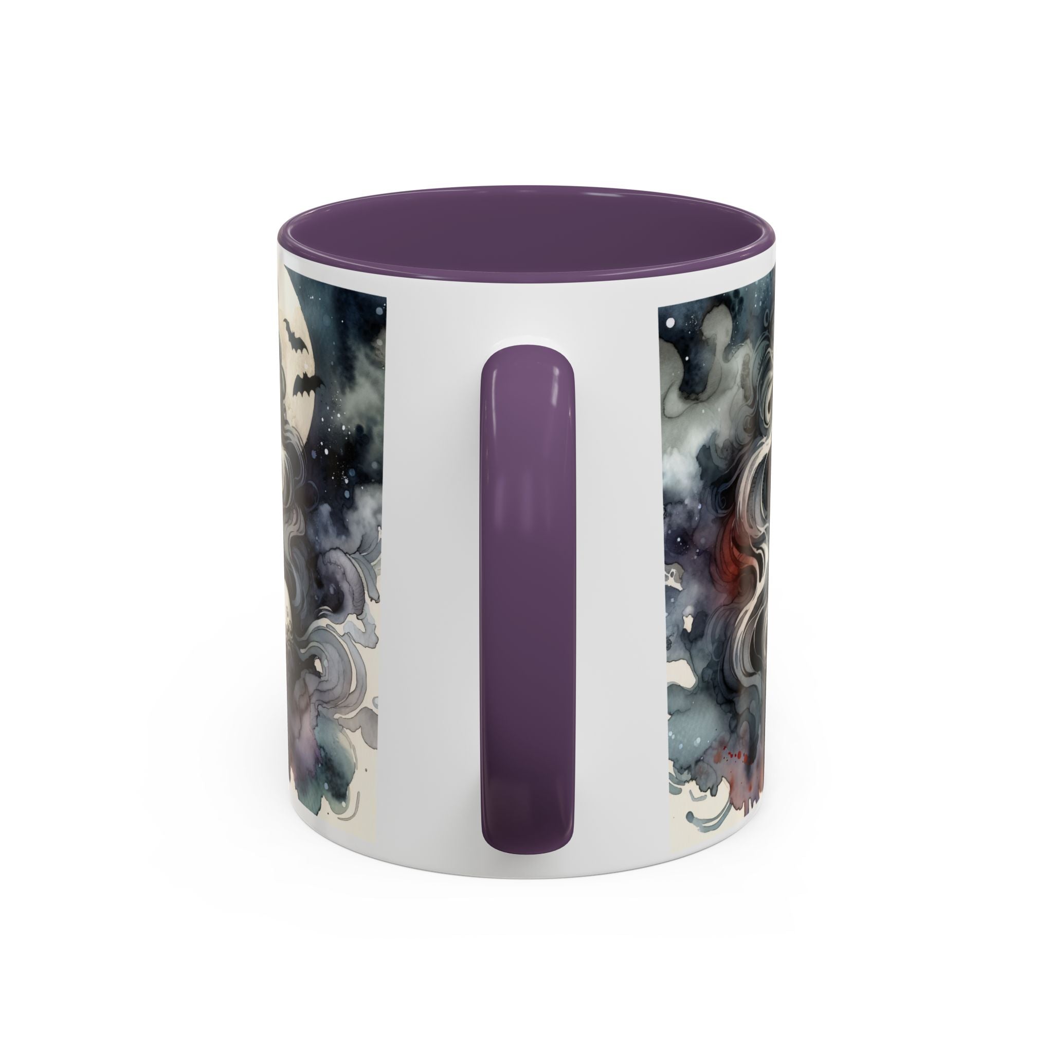 Gothic vampire Elegance Coffee Mug,  Halloween Decor, Dark Art Mug, Spooky Homeware