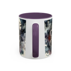 Gothic vampire Elegance Coffee Mug,  Halloween Decor, Dark Art Mug, Spooky Homeware