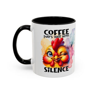 attitude Coffee Mug, Funny Chickens, Perfect Gift for Coffee Lovers, Kitchen Decor, Unique Drinkware, Morning Vibes