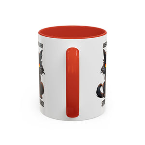 Funny Cat Mug | Silence Is Golden Coffee Cup | Gift for Cat Lovers | Humorous Kitchenware | Ceramic Teacup | Unique Animal Gifts