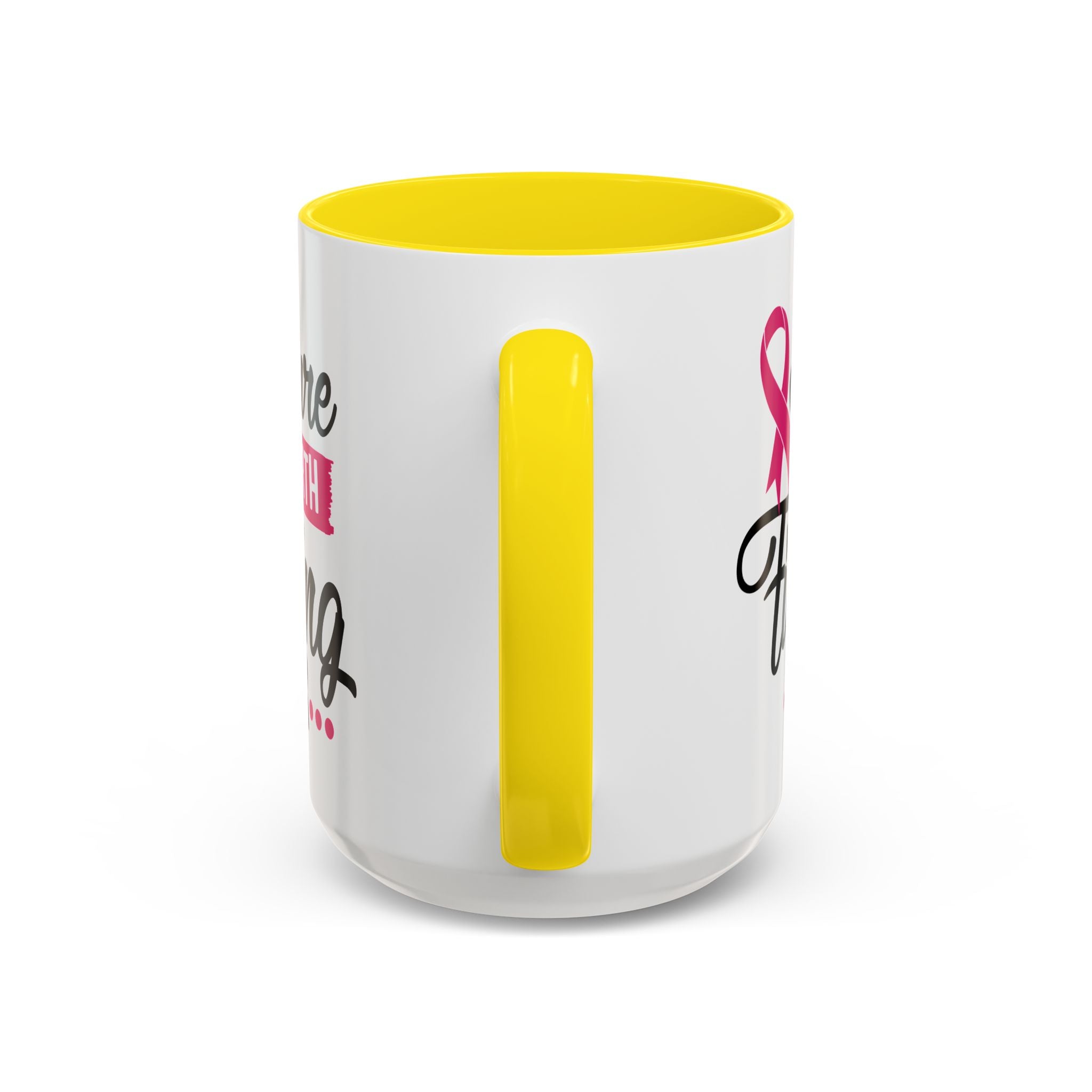 Inspirational Breast Cancer Awareness Mug, Supportive Gift for Fighters, 11oz & 15oz Coffee Cup - Perfect for Fundraisers, Hope, [...]