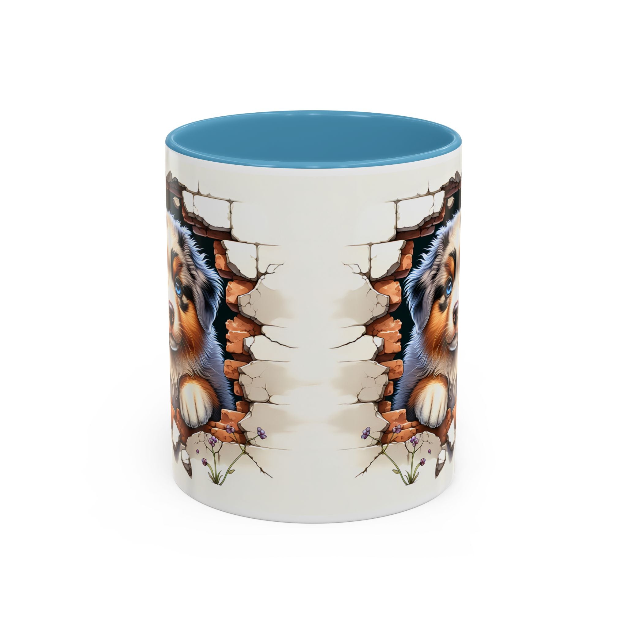 Cute Puppy Accent Coffee Mug - Perfect Gift for Dog Lovers, Unique Pet Lover Mug, Mother’s Day, Birthday, Home Decor