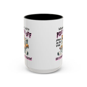 Funny Cat Mug - "Piss You Off" Coffee Cup for Cat Lovers