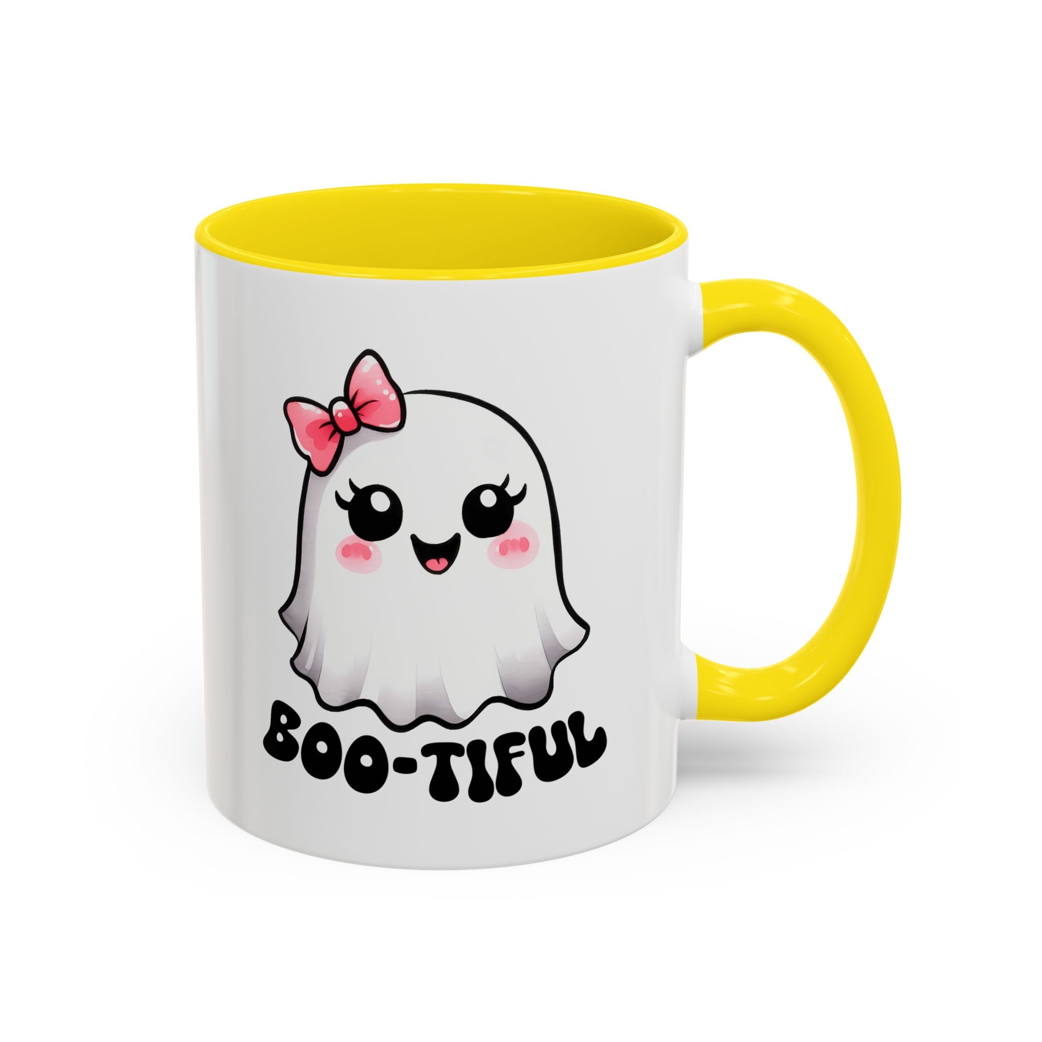 Cute Ghost Coffee Mug - Perfect for Halloween, Gift for Friends, Spooky Season, Cozy Vibes, Boo-tiful Design