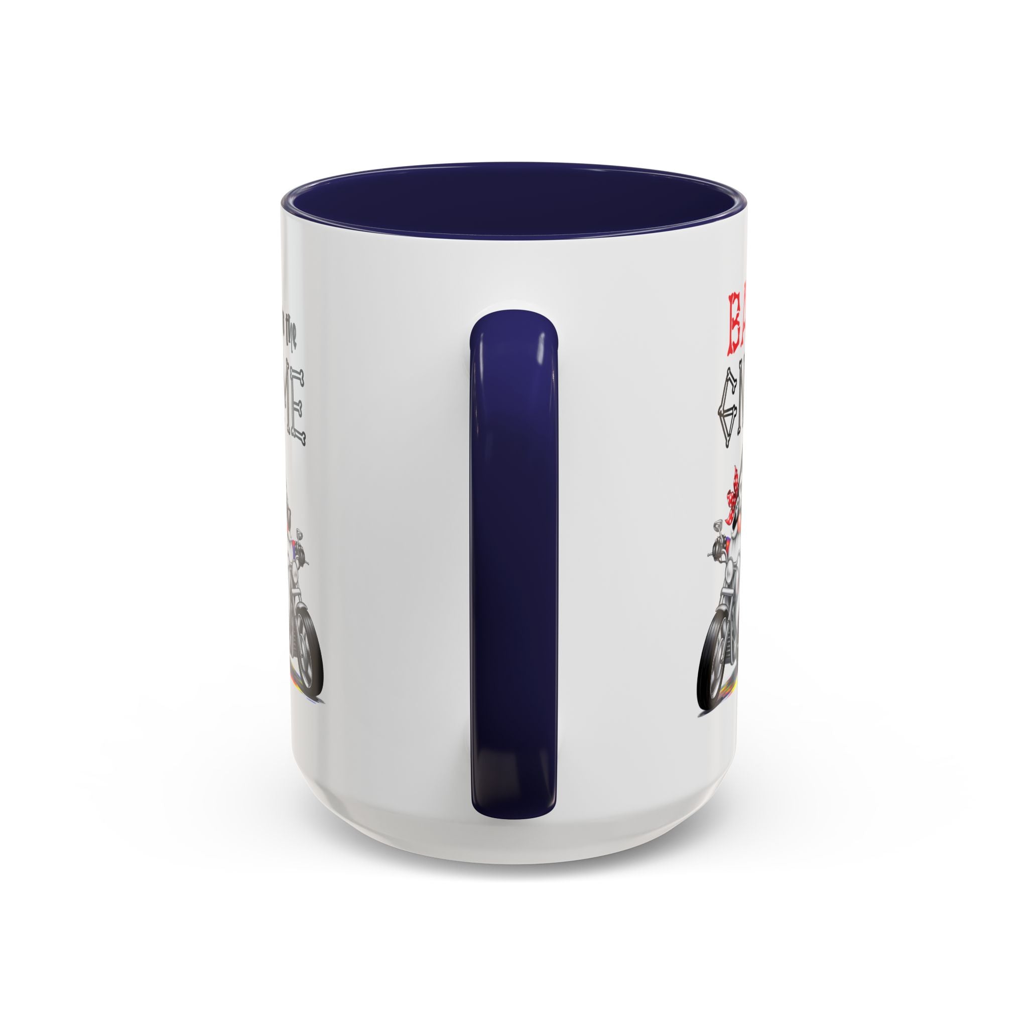 Bad to the Gnome Coffee Mug - 11oz & 15oz Accent Mugs for Bikers & Gnome Lovers