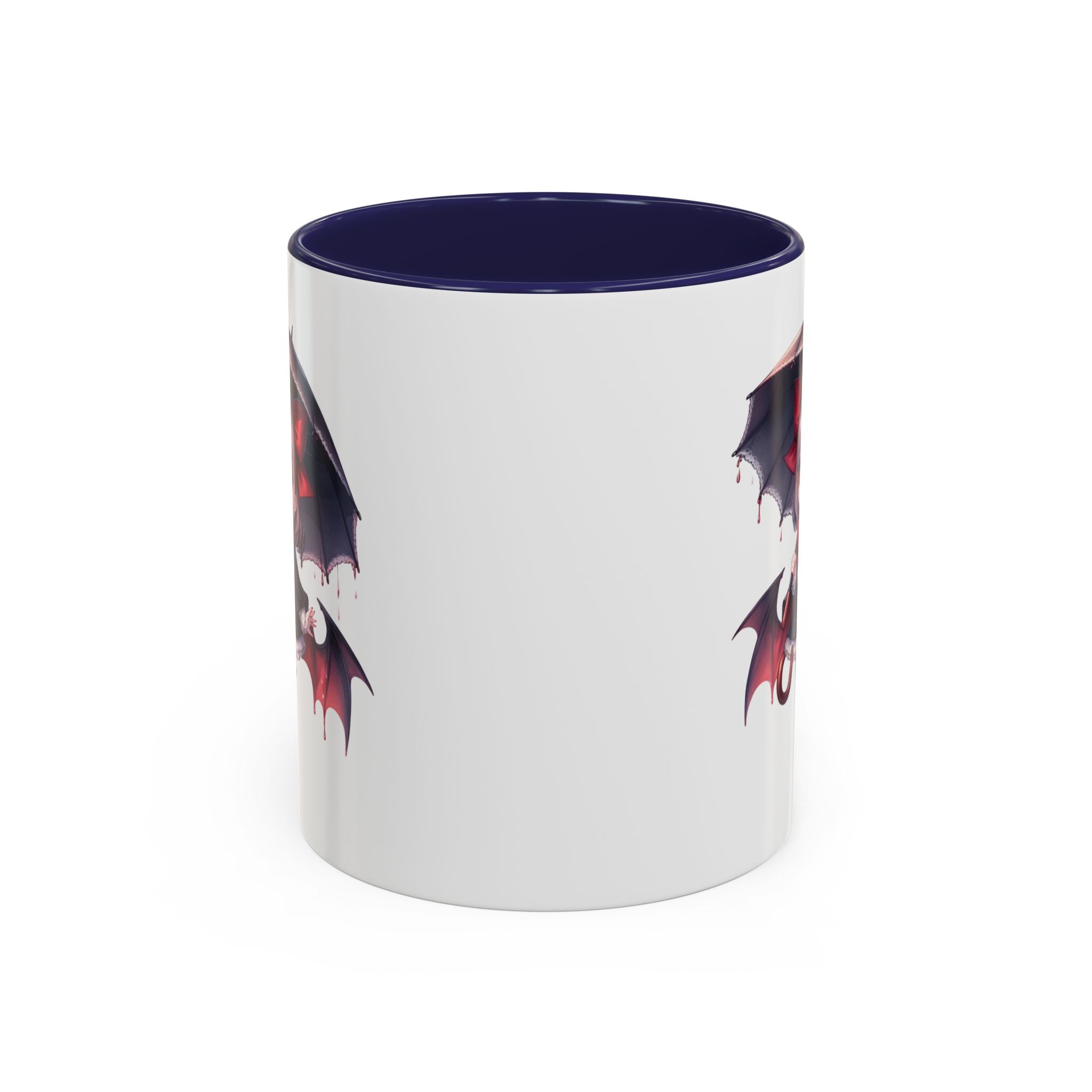 Gothic vampire girl  horror art Accent Coffee Mug (11, 15oz)