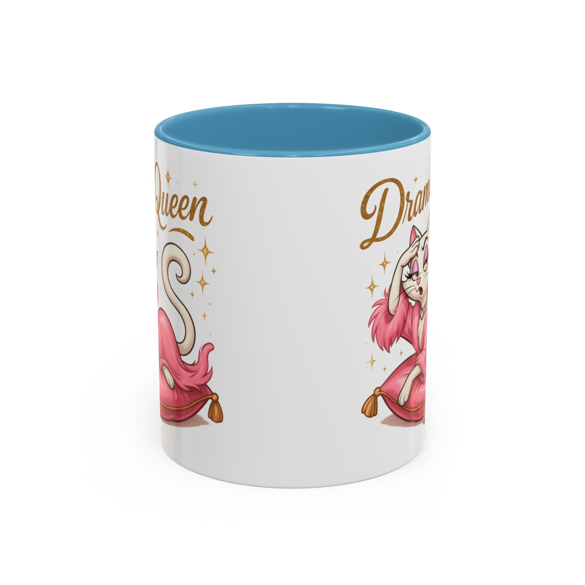 Drama Queen Coffee Mug - Fun Gift for Cat Lovers, Unique Mug for Tea or Coffee, Perfect for Birthdays, Mother's Day & Housewarming