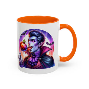 Halloween Vampire Coffee Mug | Spooky Decor, Gift for Monster Lovers, Fall Drinkware, Halloween Party Favor, Unique Caffeine Cup